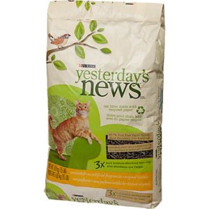 review of yesterdays news cat litter